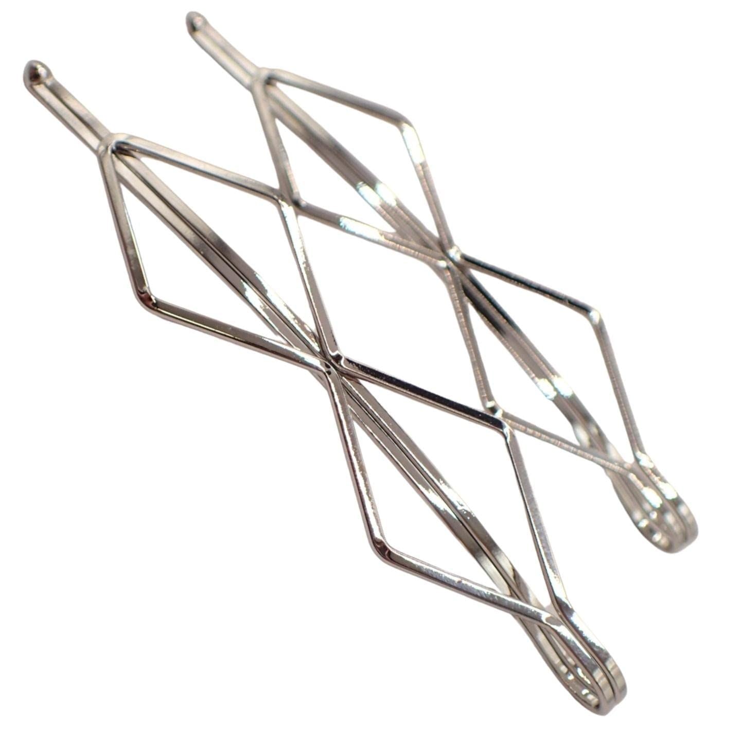 Decorative Geometric & Other Patterns Metal Hair slides, Hair Grip, Clip, Simple & Cute, Unisex Hair Accessories